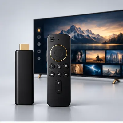 Illustration: Fire TV Stick für IPTV